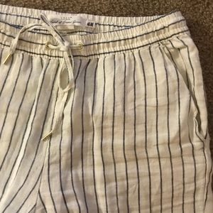 H&M Linen Joggers